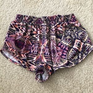 Flowy Tribal Print Shorts